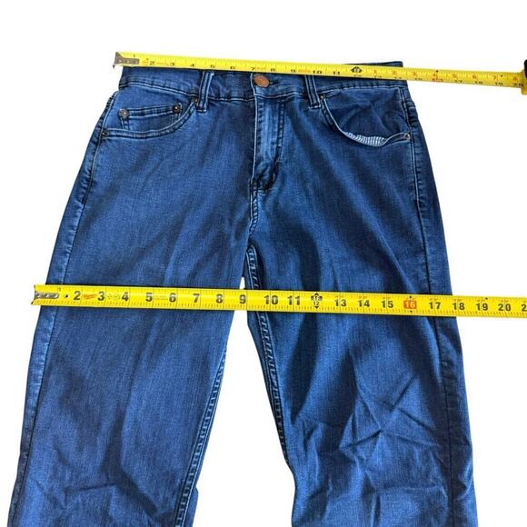 Mugsy Jeans Men's Studio Blues 30x32 Blue Tapered Legs Stretch Western Casual - Picture 10 of 12